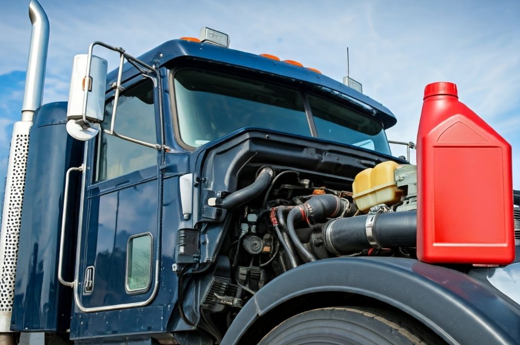 Oils Fluids and Chemicals Key Products for Truck Care